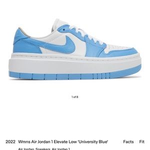 Air Jordan low university blue